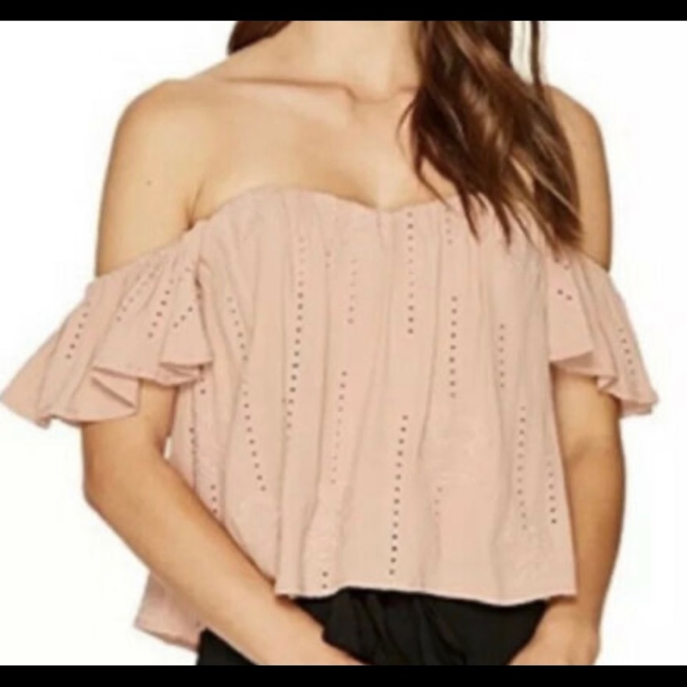 ASTR the label off shoulder top - NWT